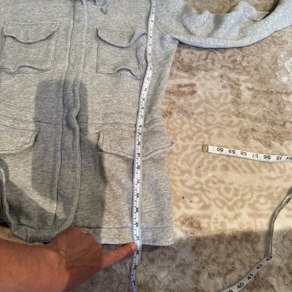 Diesel Gray Textured Jacket comfortable Cabincore-Small - Picture 8 of 9